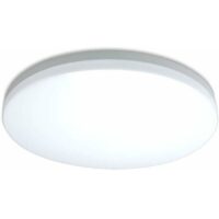 12W LED Ceiling Light, 23 x 5 CM Ceiling Lighting, IP44 Waterproof, 4000K Neutral White, Round LED Light Fixture for Bathroom, Bedroom, Hallway,