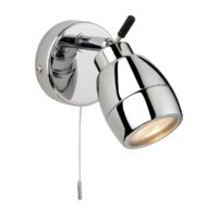 Firstlight 9501CH Marine Chrome 1 Light Bathroom Wall Spotlight