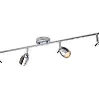 Firstlight 9504CH Marine Chrome 4 Light Bathroom Ceiling Spotlight