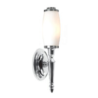 Dryden 2 Light Bathroom Wall Light Polished Chrome IP44, G9
