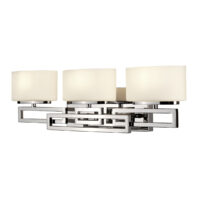 Lanza 3 Light Bathroom Over Mirror Wall Light Polished Chrome IP44, G9