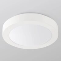 FARO BARCELONA Logos bathroom ceiling light, Ø 35 cm, white