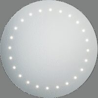 500mm LED Circular Bathroom Mirror 230V IP44 14W