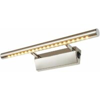 5W Led Mirror Front Light - Bathroom Lamp With Switch Waterproof Makeup Lighting Stainless Steel Wall Light Toilet Indoor Use Warm White