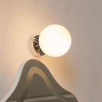Arcchio Maviris LED bathroom ceiling lamp, globe, 12 cm