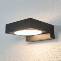 Arcchio Natalja black LED bathroom wall lamp