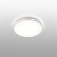 Foro LED Bathroom Flush Ceiling Light White IP44
