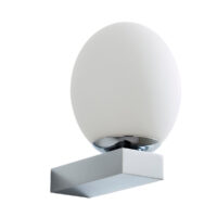 Agios 4000k LED Bathroom Wall Lamp Chrome IP44