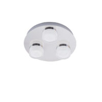 Amalfi 4000k LED Bathroom Ceiling Light Chrome IP44