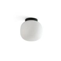 Amelia Bathroom Ceiling Light Matt Black IP44