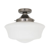 Anath Bathroom Ceiling Light, Antique Silver, IP44