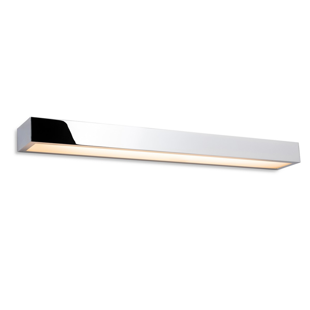 Zulu Bathroom Down Light LED Wall Light - 600mm Chrome with Opal Glass Diffuser IP44