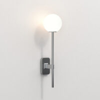 Tacoma Single Grande Bathroom Wall Lamp Polished Chrome IP44, G9 (Shade Not Included)