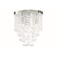Celeste 4 Light Bathroom Ceiling Light Chrome IP44