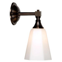 Classic Bathroom Wall Light Bronze IP44