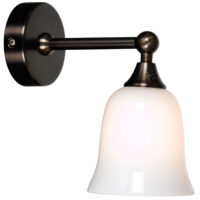 Classic Bathroom Wall Light Bronze IP44