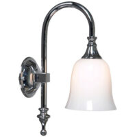 Classic Bathroom Wall Light Chrome IP44