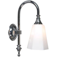 Classic Bathroom Wall Light Chrome IP44