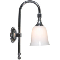 Classic Bathroom Wall Light Chrome IP44