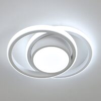 32W round led ceiling light, modern ceiling lamp 2500LM, energy -eaten light for living room, kitchen, corridor, bathroom, bedroom - Comely