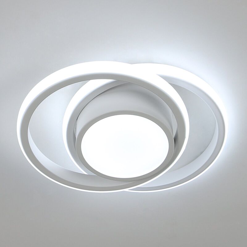 32W round led ceiling light, modern ceiling lamp 2500LM, energy -eaten light for living room, kitchen, corridor, bathroom, bedroom - Comely