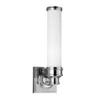 FE-PAYNE1-BATH Payne 1 Light Polished Chrome Bathroom Wall Light
