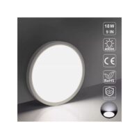 18w Round led Ceiling Light Panel Down Lights Kitchen Bathroom Living Room Wall Lamp - Groofoo