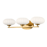 Kichler Pim Bathroom Wall Lamp Fox Gold, 3000K, IP44