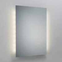 Knightsbridge Battery Operated IP44 LED Edge Lit Bathroom Mirror - MLBA6045E