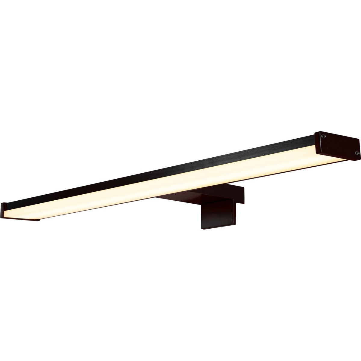 Kos LED Bathroom Mirror Wall Light Black