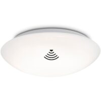 Briloner - led Bathroom Ceiling Light IP44 Lamp 22W Motion Detector Daylight Sensor White