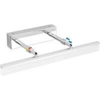 Aougo - led Mirror Light 40CM, Bathroom Wall Light 585LM 9W 6000K, Bathroom Mirror Light IP44 led Wall Light Modern Bathroom Lamp with Adjustable