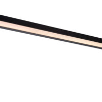 Alexa Modern Wall Light Bathroom - LED - 1x13W 3000K - IP44 - Black