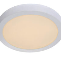 Brice-Led Modern Flush Ceiling Light Bathroom - Ø 30cm - LED Dim. - 1x30W 3000K - IP44 - White