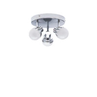 Milan Round 3000k LED Bathroom Spotlight Chrome IP44