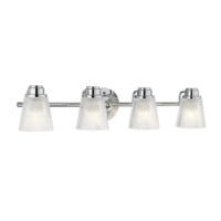 Quintiesse QN-HUDSON4-BATH Hudson 4 Light Bathroom  Wall Light In Polished Chrome Finish