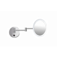 Rim LED 4000K Illuminated Bathroom Mirror, 3x Maginification, IP44