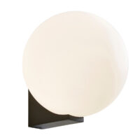 Thiva Bathroom Wall Lamp Matt Black IP44