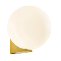 Thiva Bathroom Wall Lamp Satin Brass IP44