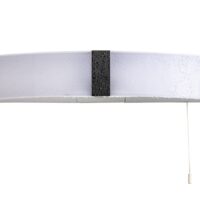 Salford Bathroom Shaver Wall Lamp In Black And White Finish