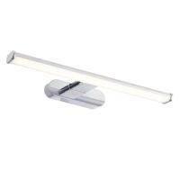 Endon 76657 Moda Bathroom Wall Light In Chrome And Frosted Plastic