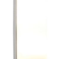 39363 Ice Double Bathroom Chrome and White Glass Wall Light