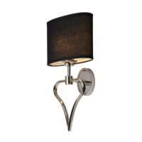 Elstead BATH/FALMOUTH PC Falmouth 2 Light Bathroom Wall Light In Polished Chrome