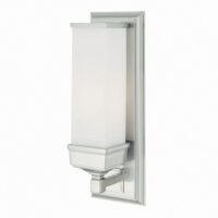 BATH/CM1 Cambridge 1 Light Polished Chrome IP44 Bathroom Wall Light