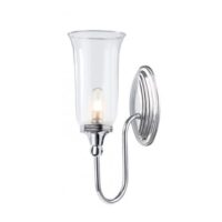 Elstead BATH/BLAKE2 PC Blake 1 Light Bathroom Wall Light In Polished Chrome