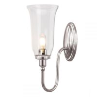 Elstead BATH/BLAKE2 PN Blake 1 Light Bathroom Wall Light In Polished Nickel