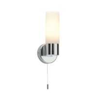 34483 Pure 1 IP44 Bathroom Wall Light in Chrome
