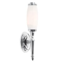 BATH/DRYDEN5 PC Dryden 1 Light IP44 Polished Chrome Bathroom Wall Light