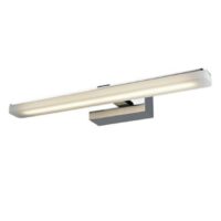 W097 Bathroom Over Mirror Wall Light In Chrome On Slightly Extended Arm