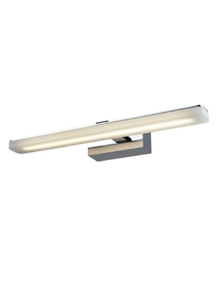 W097 Bathroom Over Mirror Wall Light In Chrome On Slightly Extended Arm